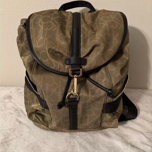 Stylish Green Backpack